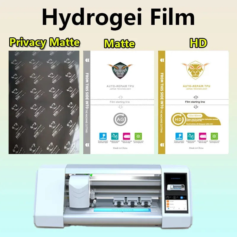 Hydrogel Screen Protector 50 Pack - Anti-Peep & Matte Finish Tidesmit