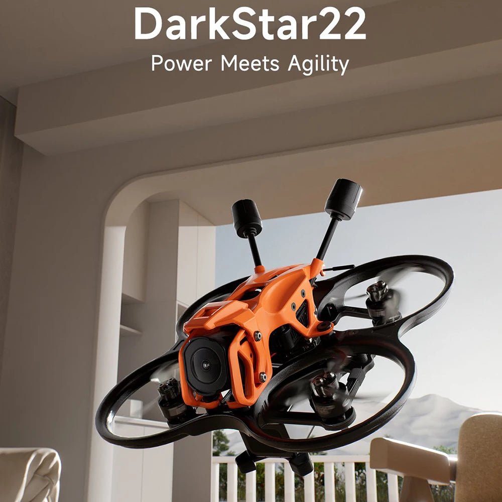 DarkStar22 2.2 Inch CineWhoop FPV Drone | O4 Pro ELRS 2.4G Tidesmit