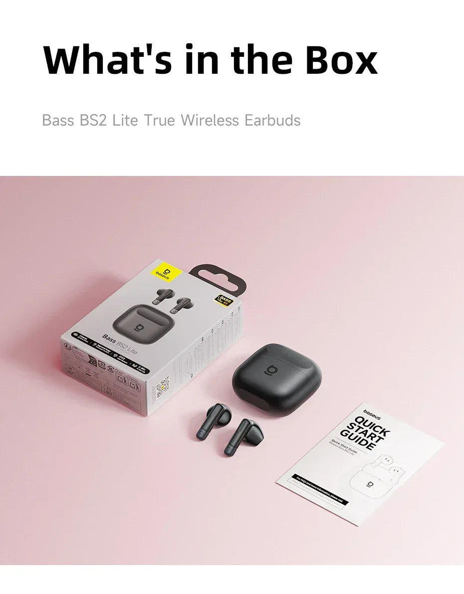 Wireless Earbuds Bluetooth 5.3 with AI ENC & 40H Battery | Tidesmit Tidesmit