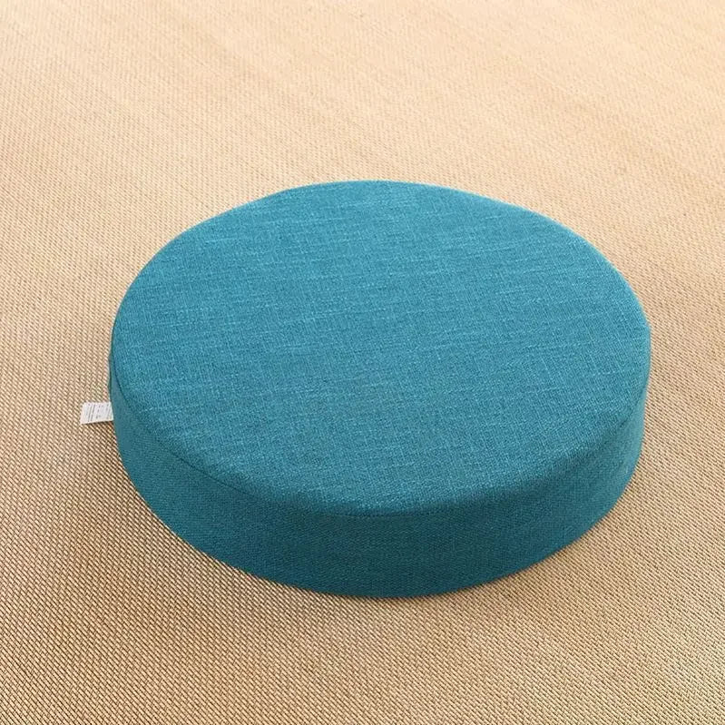 40X6CM Yoga Meditate PEP Hard Texture Meditation Cushion Backrest Pillow Japanese Tatami Mat Removable and Washable