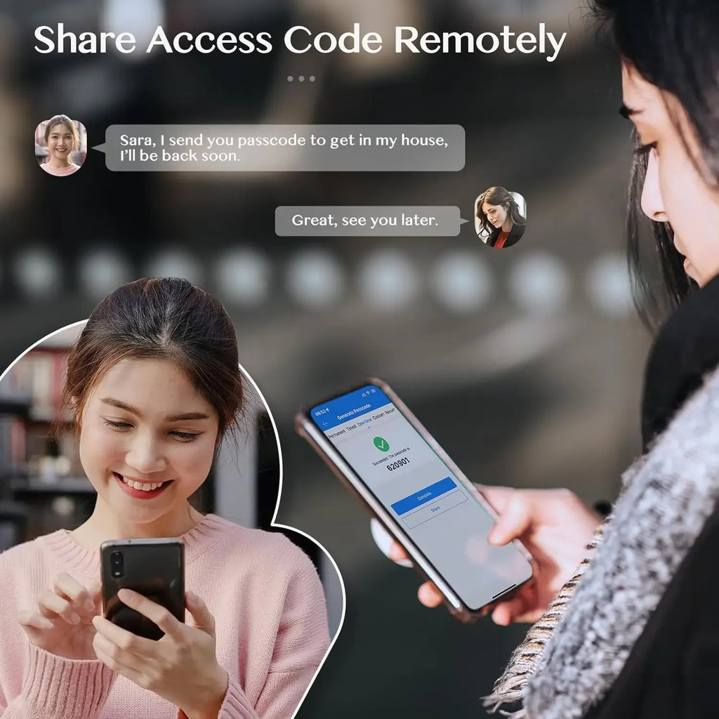 IP65 Waterproof Fingerprint Lock Electronic Door Lock Keyless Entry Door Lock for Front Door Easy Setup and Installation