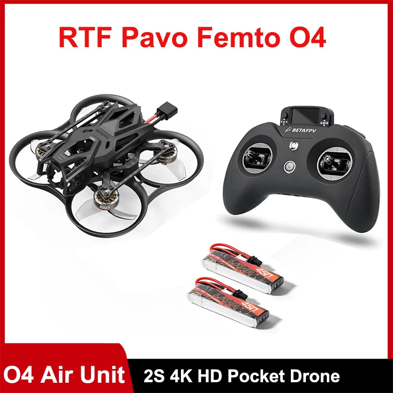 BETAFPV Pavo Femto 2S 4K Drone | Brushless Cinewhoop Tidesmit
