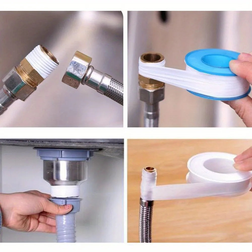 1PC 400cm sealing tape faucet sealing tape oil-free leak proof water pipe gas pipeline sealing tape