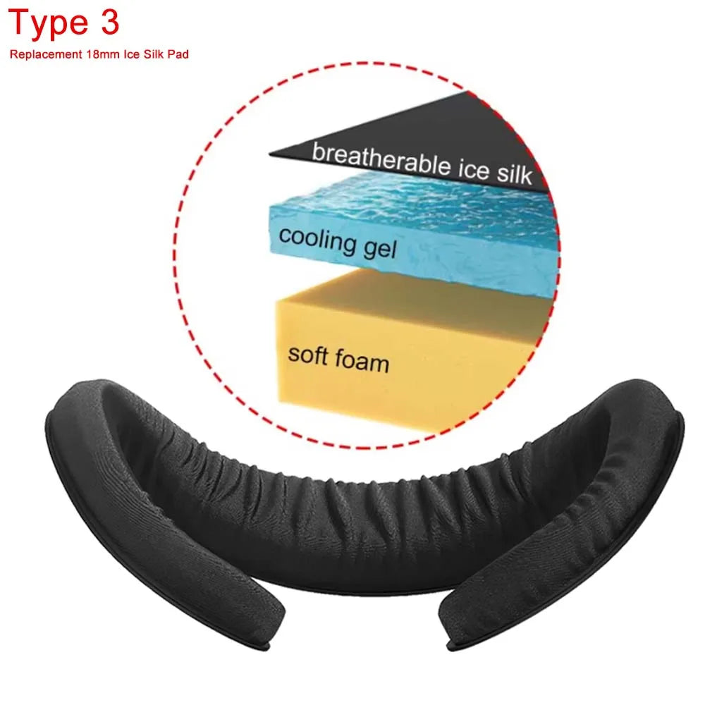 Meta Quest 3 Facial Interface Ice Silk Pad - Breathable VR Accessory Type 3 Tidesmit
