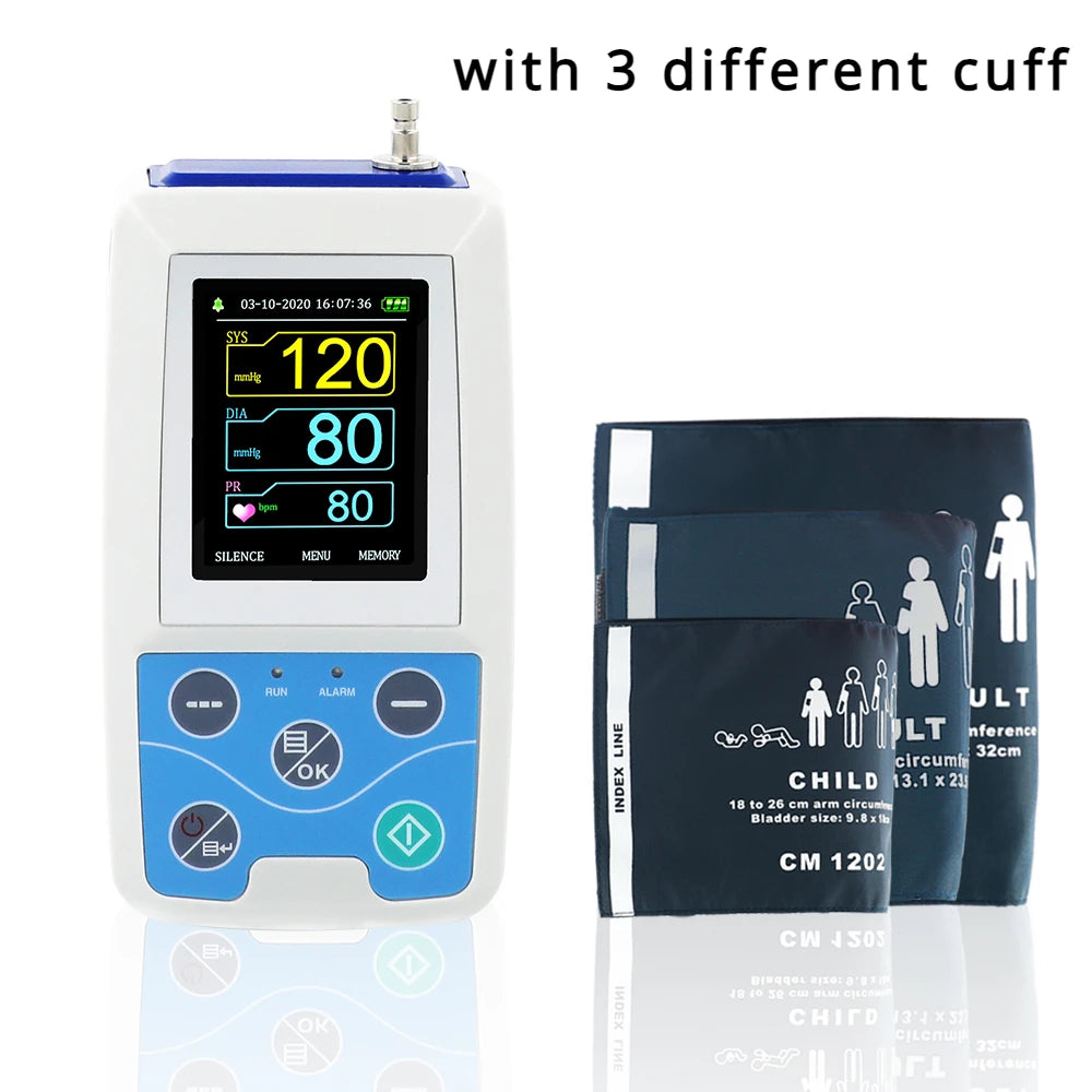 CONTEC ABPM50 24Hours Ambulatory Blood Pressure Monitor Holter ABPM Holter BP Monitor Free Software