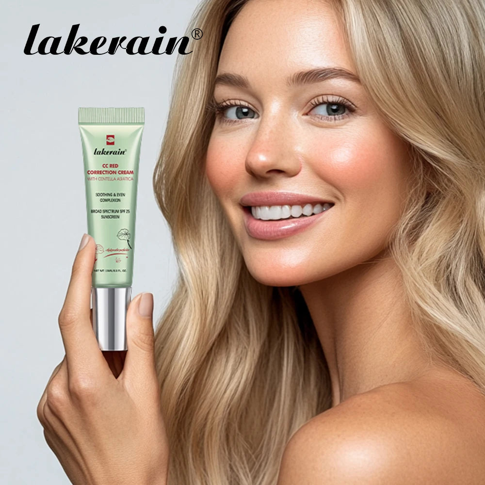 Tidesmit moisturizing CC cream waterproof color correction makeup texture close-up for lasting face coverage