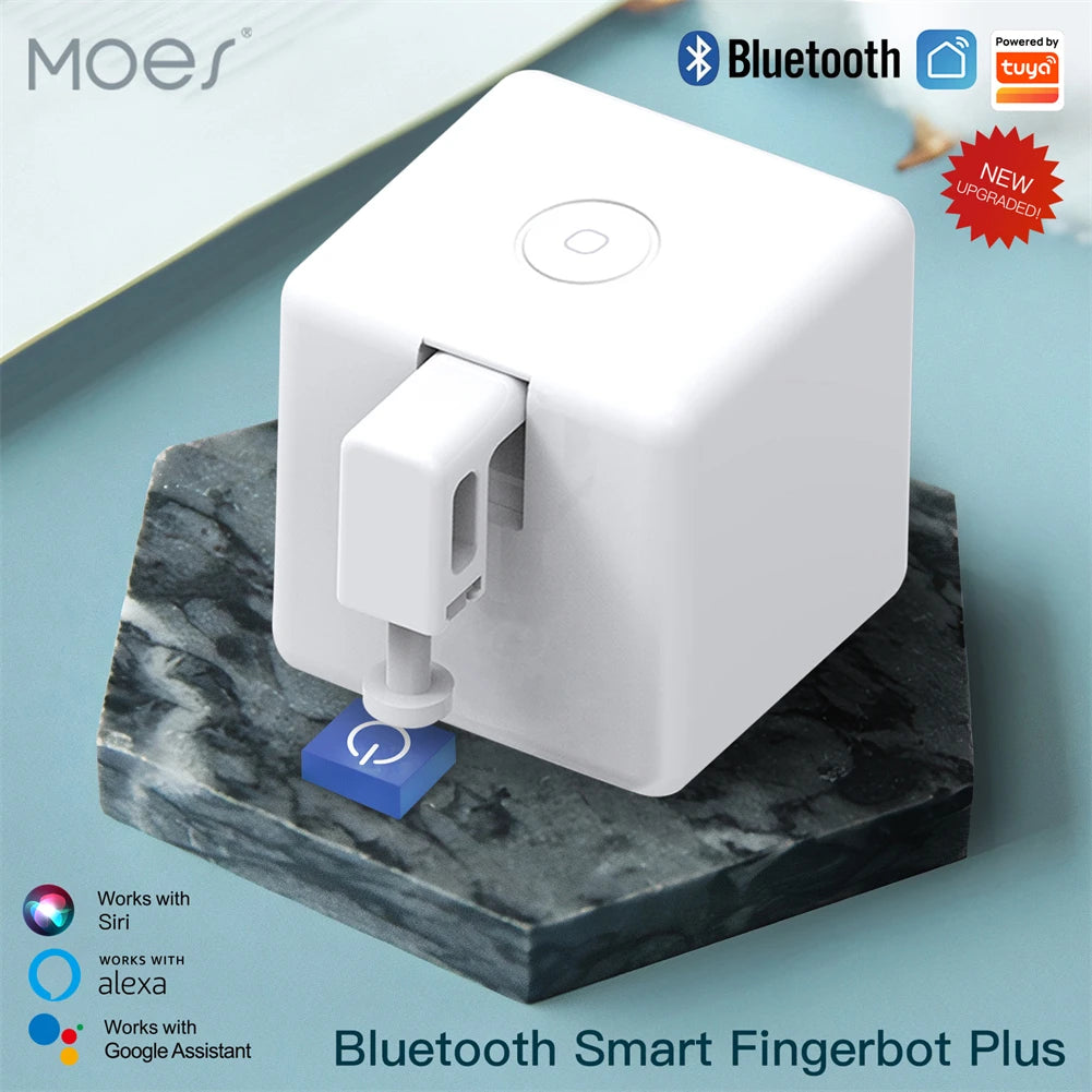 Smart Bluetooth Fingerbot Switch Pusher for App and Voice Control Tidesmit