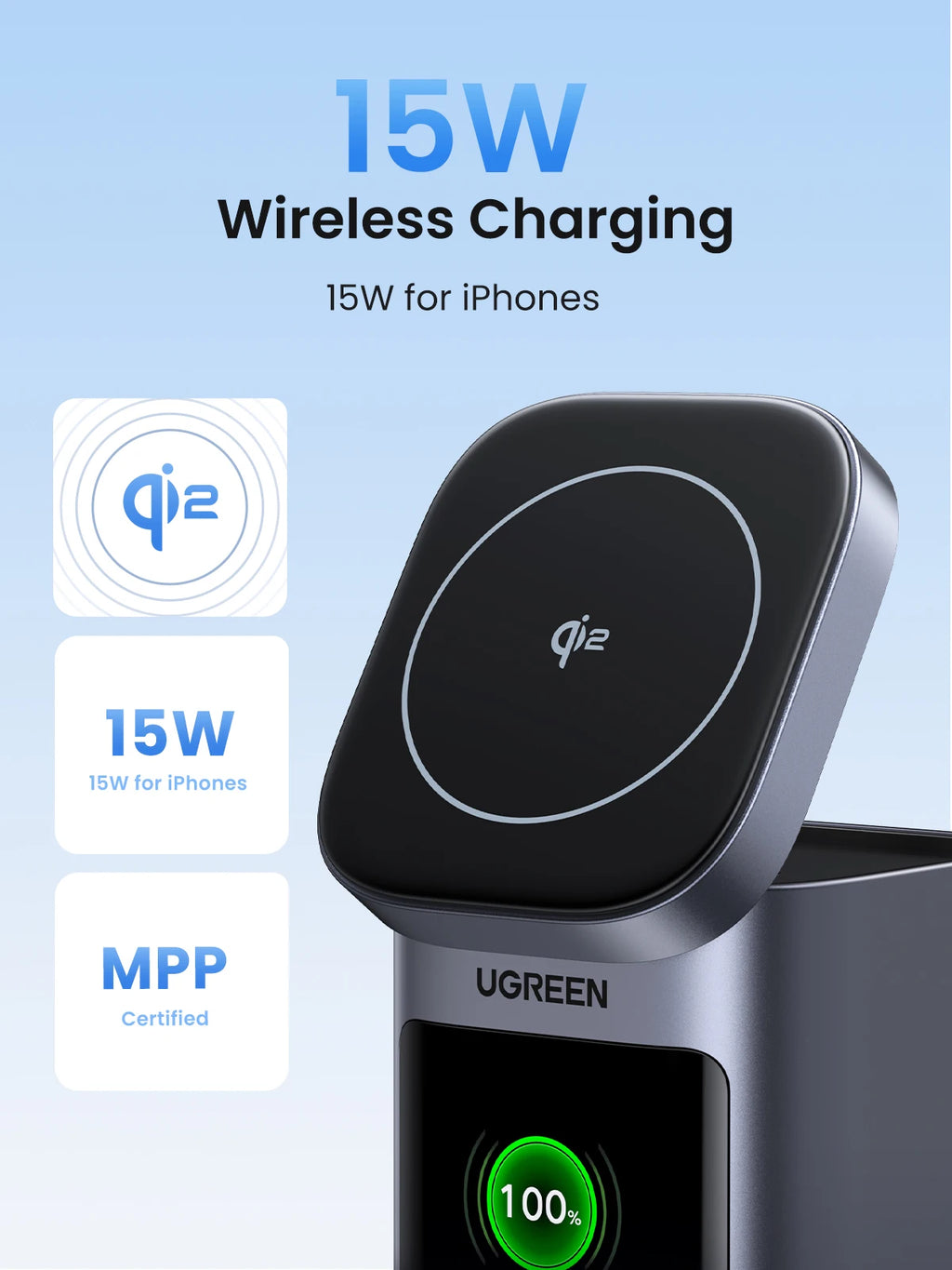 145W Fast Charging Power Bank 20000mAh Magnetic Wireless Battery Tidesmit