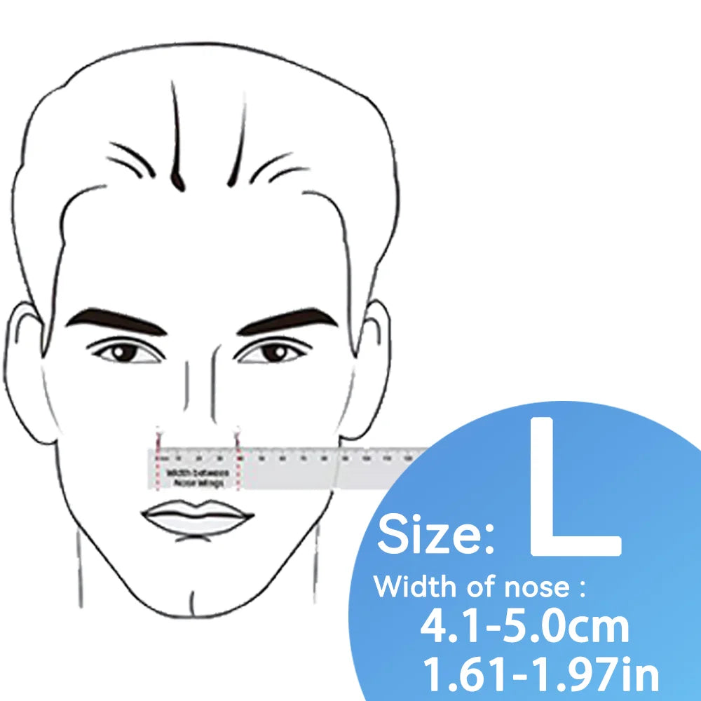 BMC N5B CPAP Nasal Mask With Adjustable Headgear New CPAP Mask For Sleep Apnea S/M/L/XL Sizes Silicone Pads Fast Shipping
