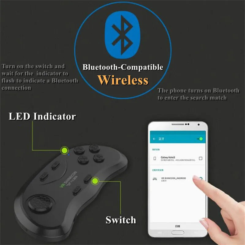VR Headset for Smartphones: G06E Immersive 3D IMAX Smart Glasses Tidesmit
