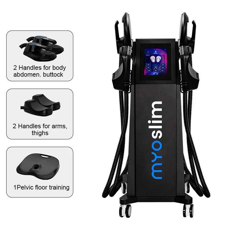 EMS Body Slimming Machine for Muscle Sculpting and Fat Reduction Relaxation Treatment 5 handles RF 1 Tidesmit