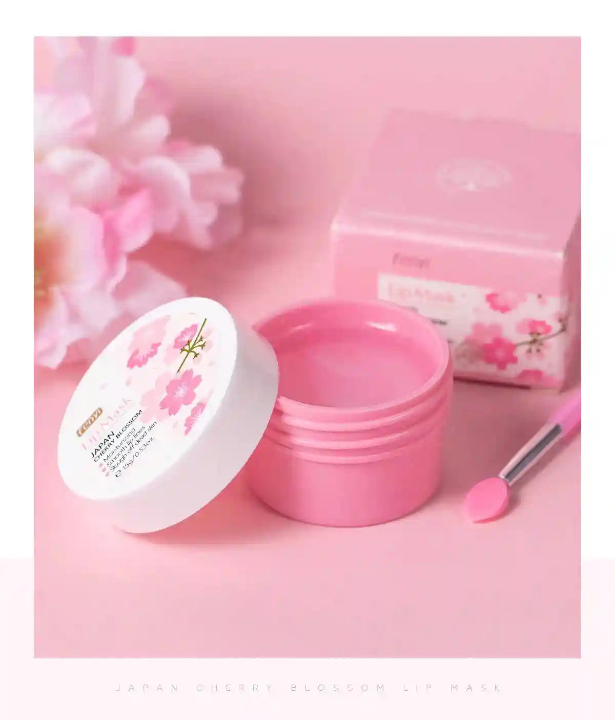 Sakura Lip Mask - Moisturizing Repair Treatment for Dry Lips 15g Lip Care Tidesmit