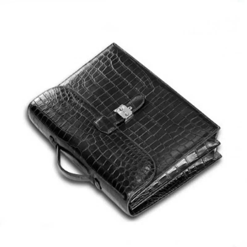 Cestbeau  lock buckle man briefcase whole skin men  bag male bag business