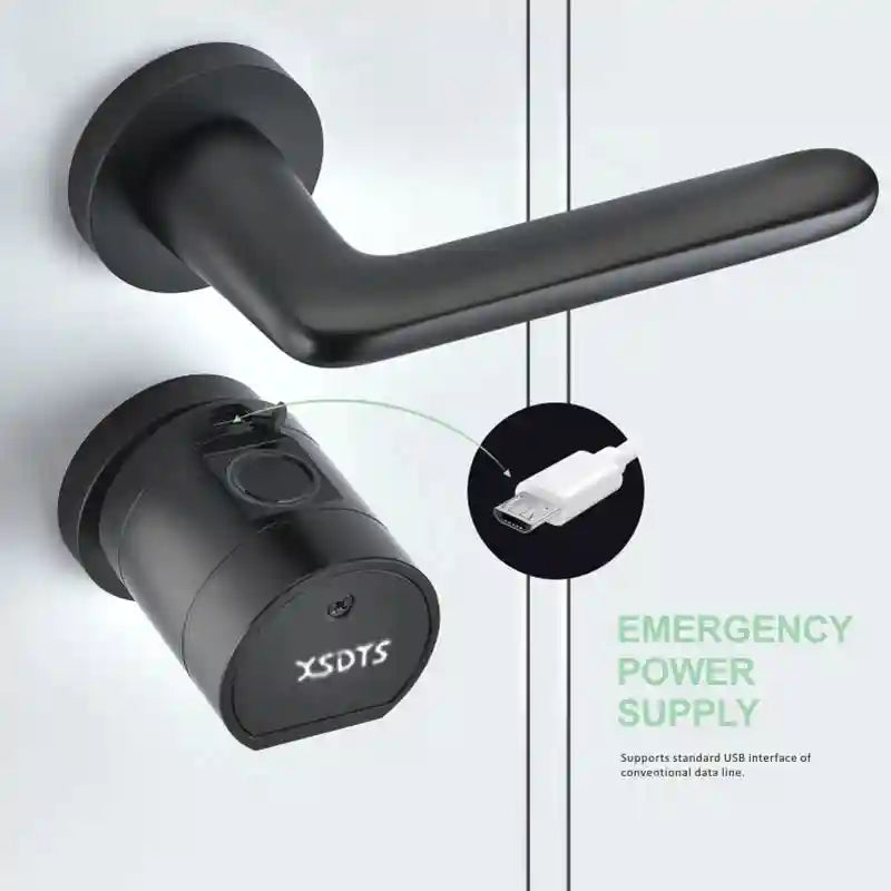 Fingerprint Door Lock: Smart Keyless Entry & App-Controlled Security Tidesmit