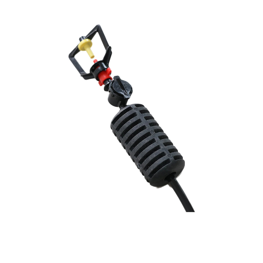 10 Pack Mist Nozzle Kit 360° Rotating Hanging Irrigation Nozzles Greenhouse Cooling Mist Spray Garden Water System Agriculture