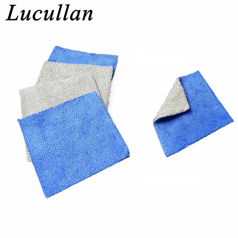 Lucullan Portable Ceramic Coating Applicators Thick Cloth+ Foam Block with Double Side Hook and Loop