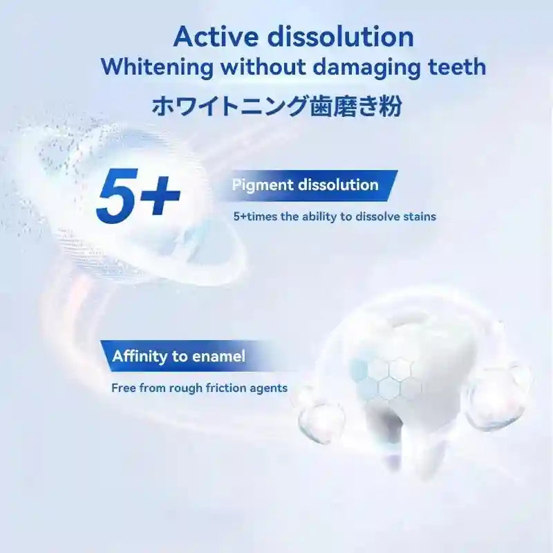 Tidesmit teeth whitening toothpaste for dental calculus removal and breath freshening