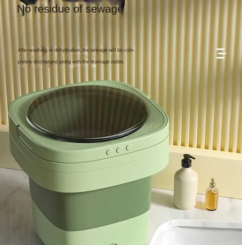 Foldable Portable Mini Washing Machine 220V