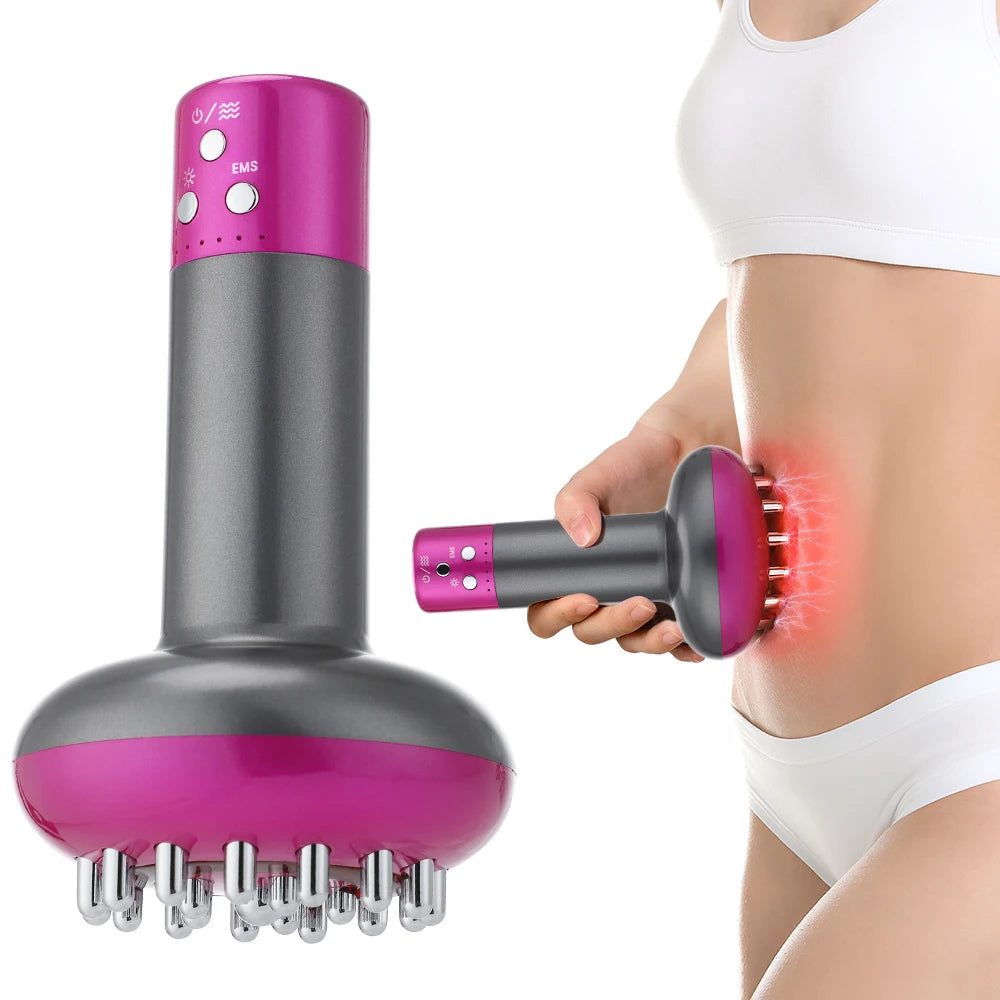 Electric Gua Sha Massager - Heated Portable Device for Lymphatic Drainage Relaxation Treatment Tidesmit