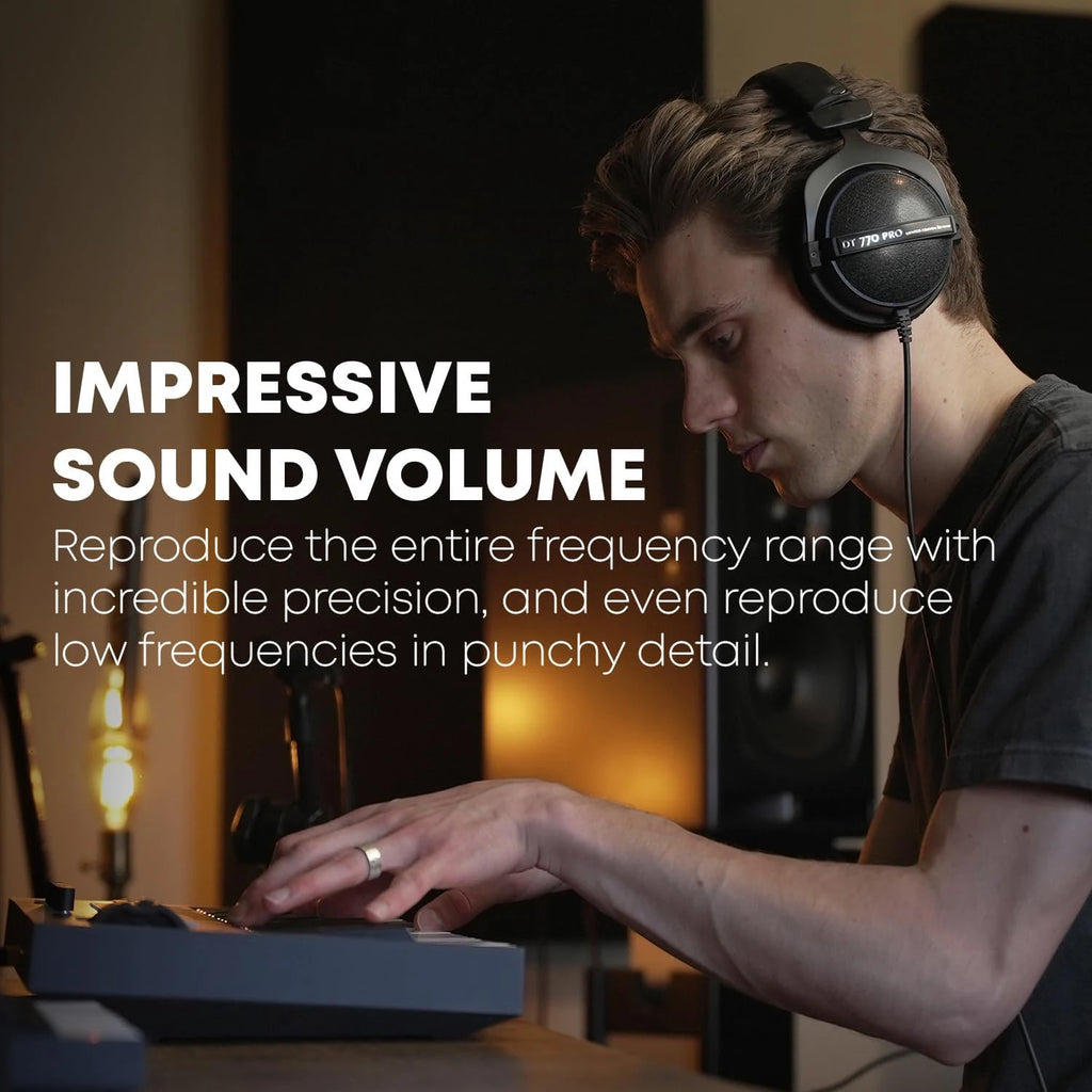 Beyerdynamic DT 770 PRO Studio Headphones | Closed-Back Monitor Tidesmit
