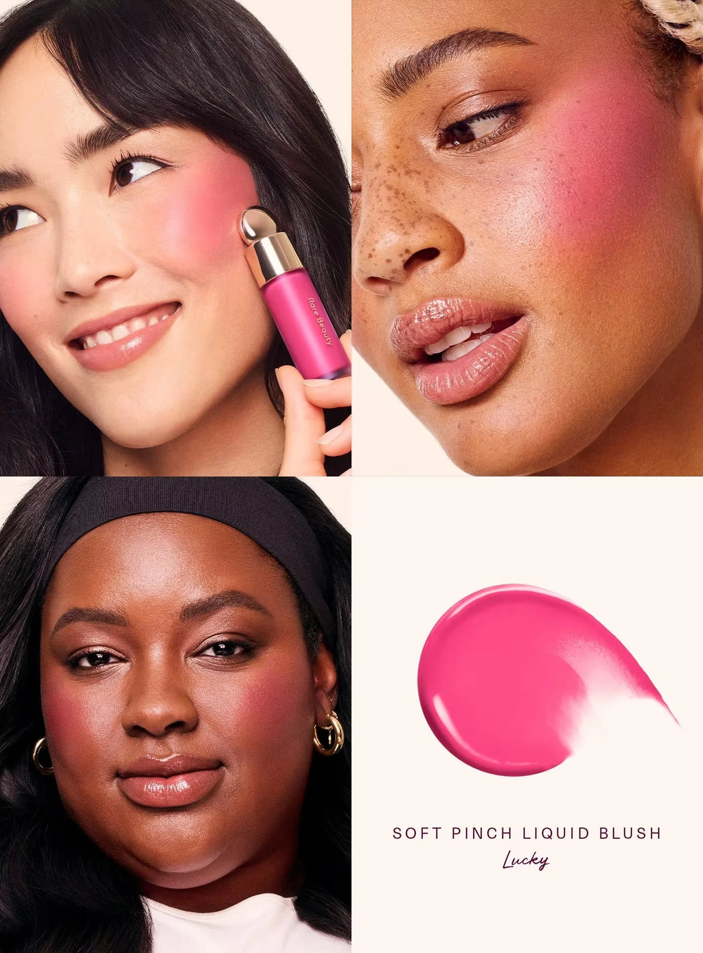 Tidesmit soft pinch liquid contour and creamy highlight stick for radiant face makeup application detail view