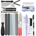 42 in 1 Model Building Tool Set Combo Accessories Kits Cut Tweezers Plier for Gundam Military Hobby DIY Grinding Polishing Drill