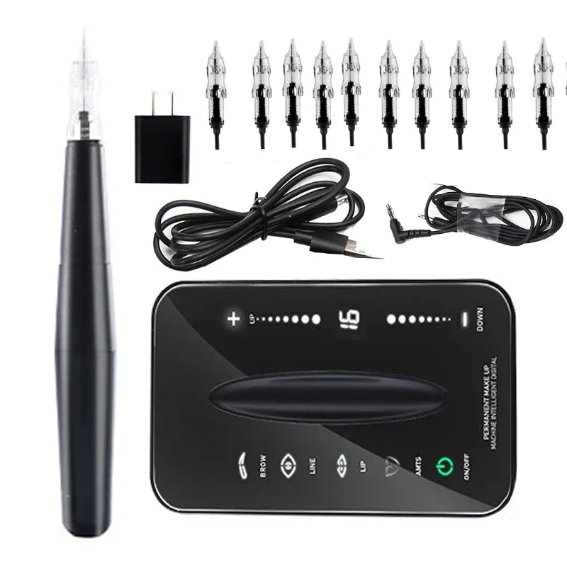 PMU Machine Kit: Digital Touch Screen Permanent Makeup Pen Set Permanent Makeup Machines PM007 machine set Tidesmit