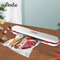 Wancle Food Vacuum Sealer 220V Electric Household Vacuum Packing Machine For Food Storage Manual Function With 10 Pcs Bags