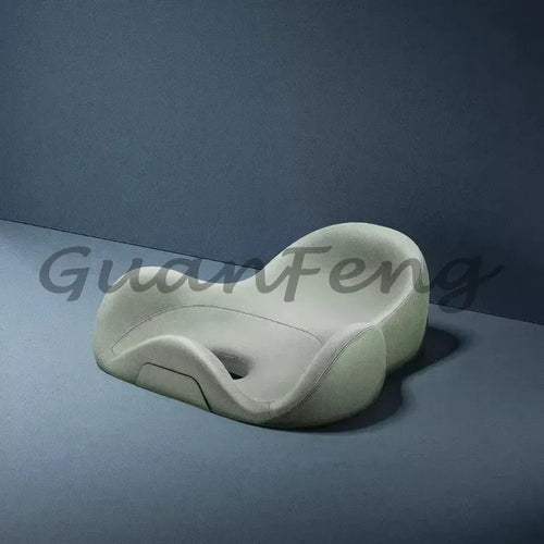 Meditation cushion smart yoga mat for cross-legged seating, ergonomic tatami sofa chair in studio main product view.