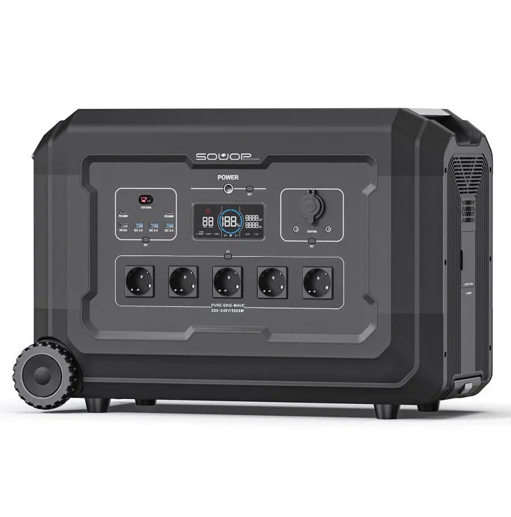Home Storage Power Station Solar Generator Energy System Portable 5000w Charging Station