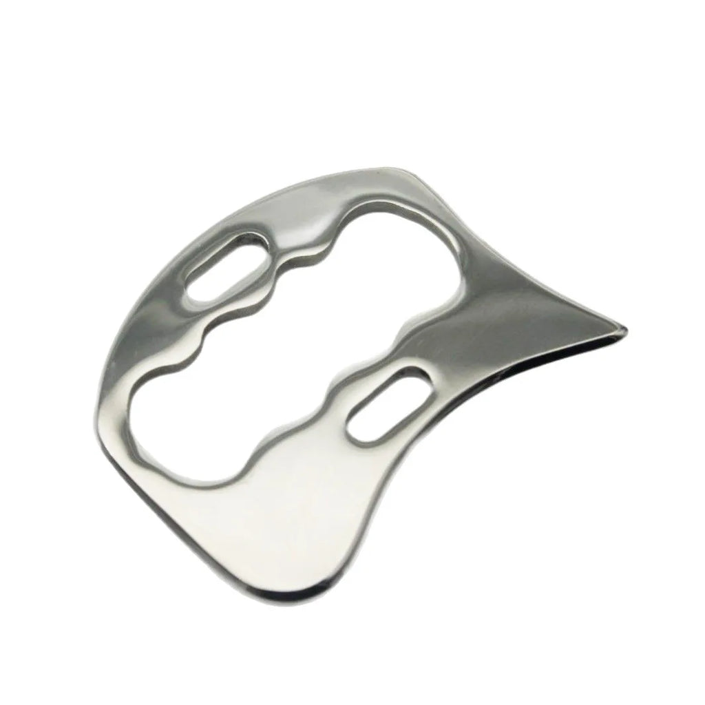 Myofascial Release Tool: Professional Stainless Steel Gua Sha Scraper Fascia Gun A Tidesmit