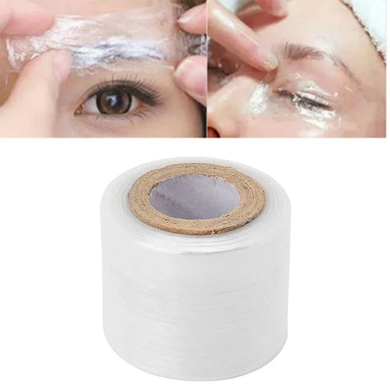 Eyebrow Tattoo Plastic Wrap 42mm x 200m for Microblading Procedures Permanent Makeup Machines Tidesmit