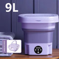 9L Collapsible Mini Washing Machine 100V-240V EU Plug