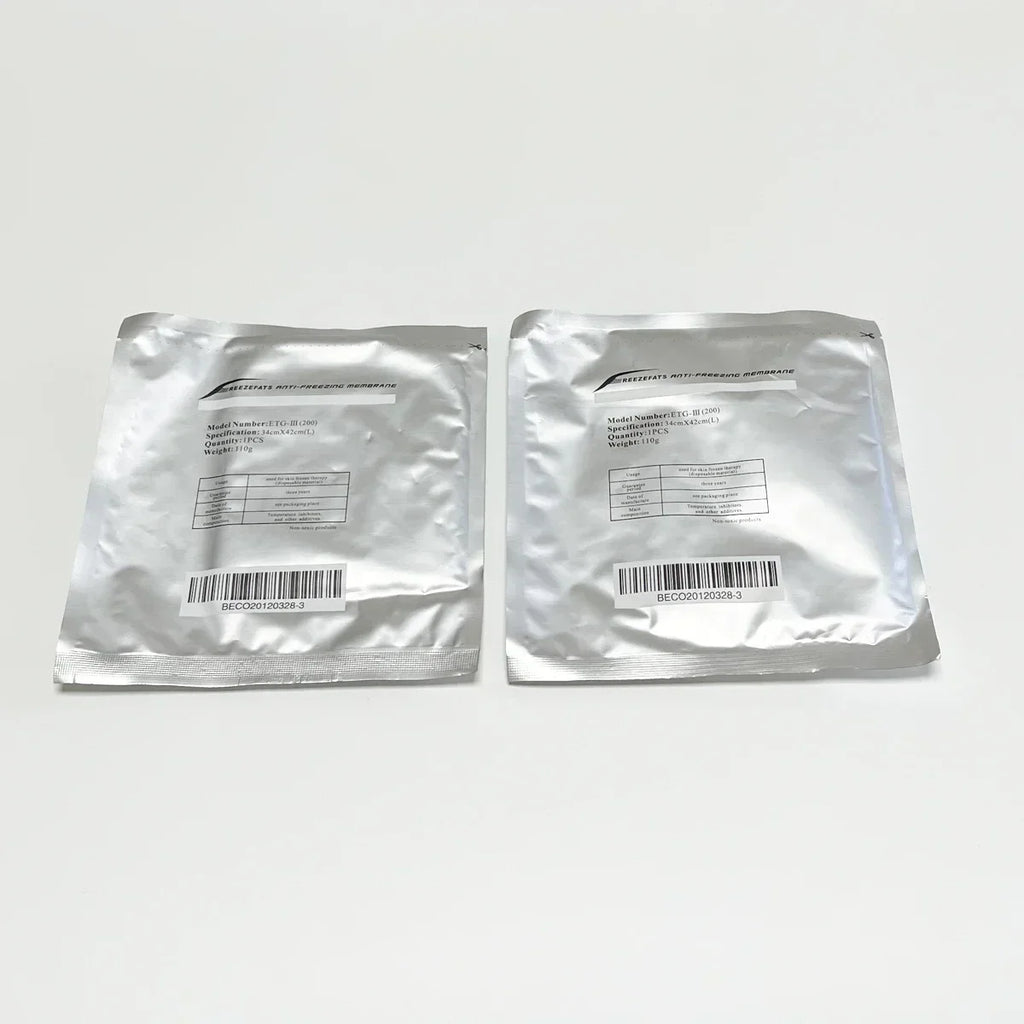 Fat Freezing Membranes for Cryolipolysis - Professional Grade 10 Pack Scrubs Treatments Tidesmit