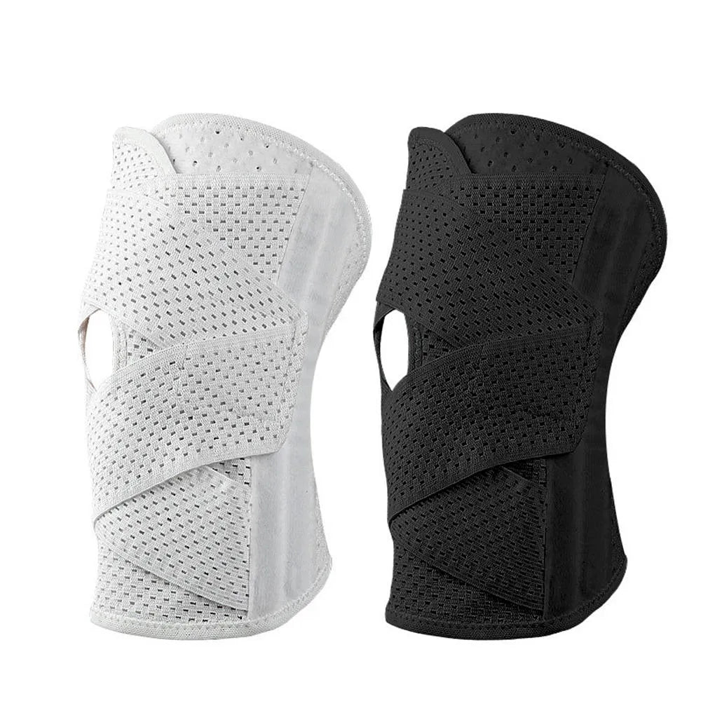 1PC Compression Knee Brace Support, Knee Wrap with Side Stabilizers for Knee Pain, Running, Meniscus Tear, ACL, Arthritis Relief