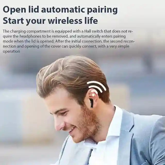 Wireless Headphones with LED Display - Bluetooth TWS Earbuds Tidesmit Tidesmit