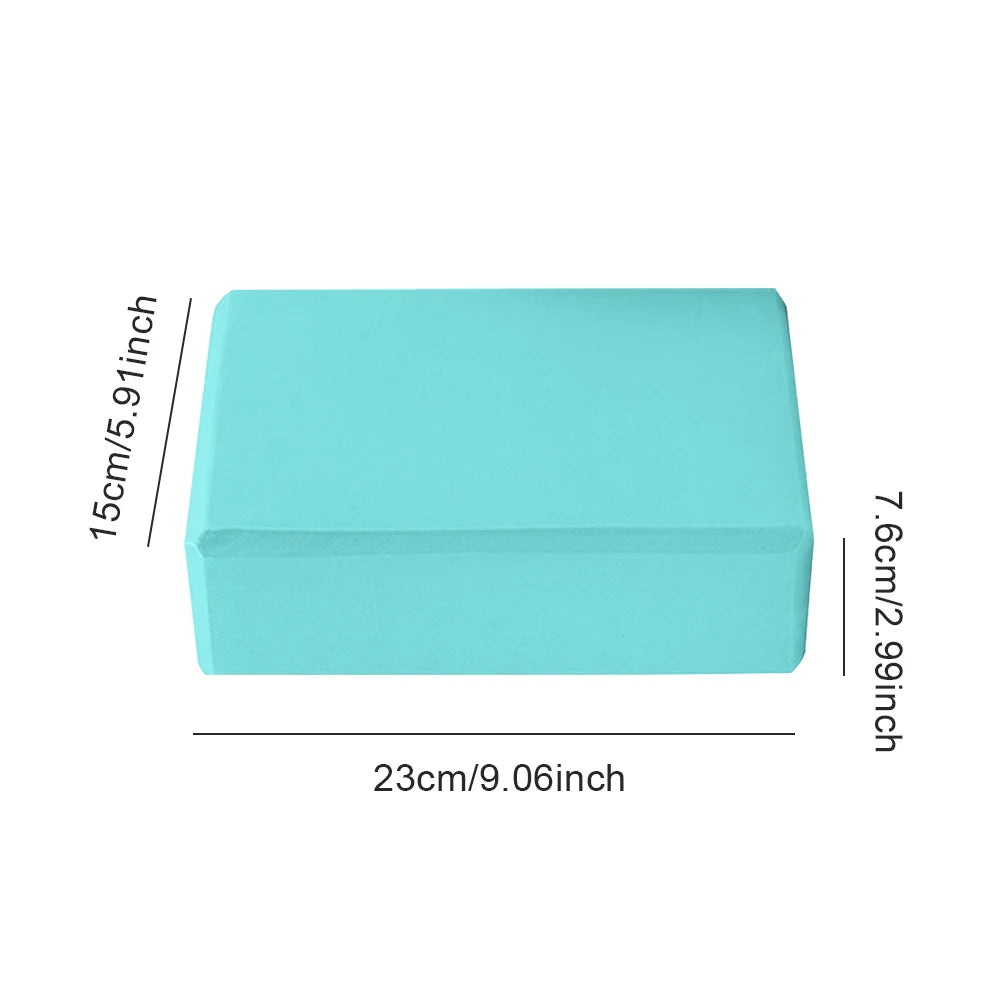 120g High Density Yoga Foam Blocks & Pilates Training Exercise Fitness Sliding Mat Pillow Cushion For Yoga Pilates & Meditation
