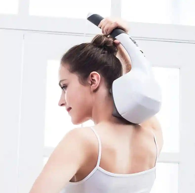 Electric Massage Roller | 4-Head Deep Tissue Muscle Relief Device Massage Roller Tidesmit