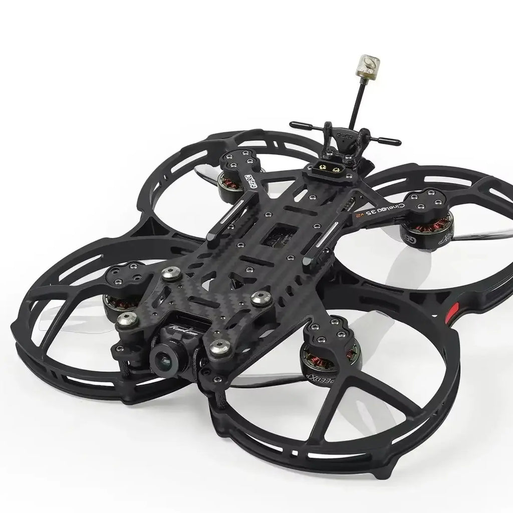 GEPRC CineLog35 V2 FPV Drone | 4K HD Camera & ELRS 2.4G GPS Tidesmit