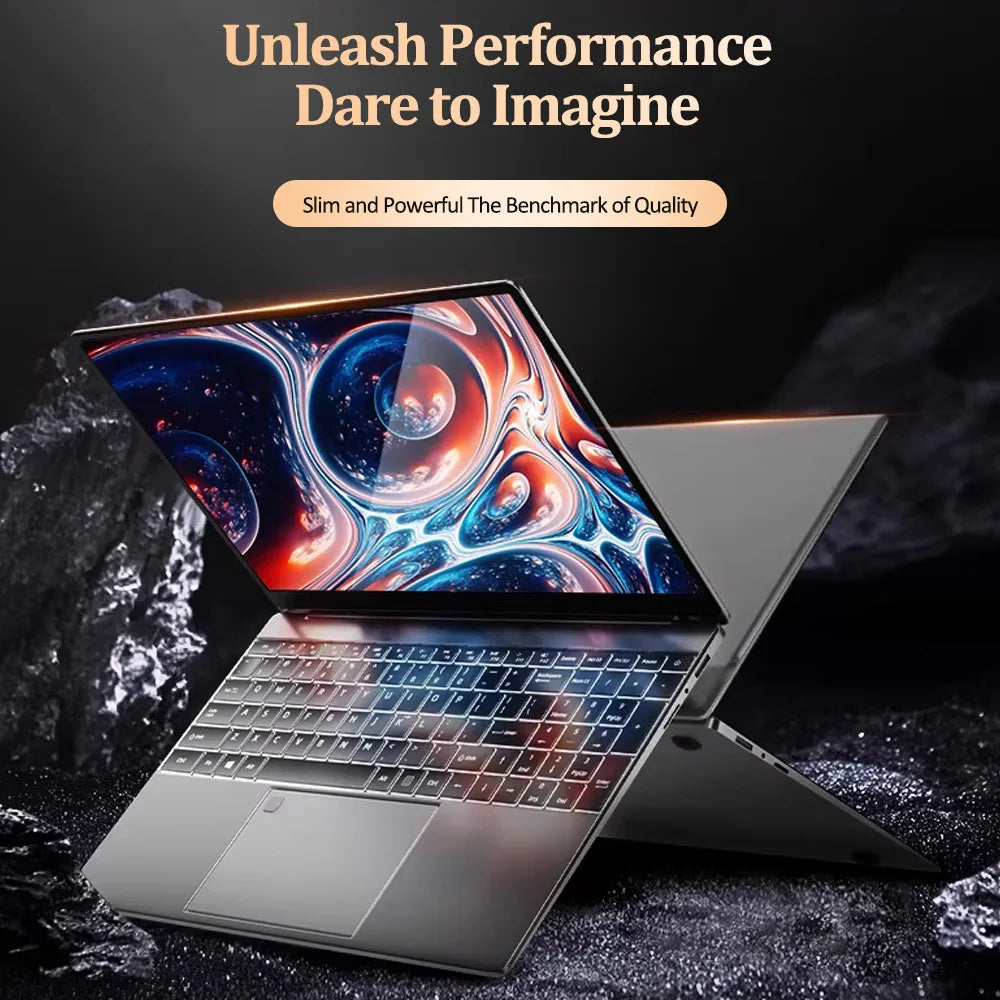 Notebook 15.6 Inch Laptop Windows 11 Intel 6500Y IPS DDR3 1920*1080 8GB DDR4 RAM 256GB 512GB SSD Windows Cheap Portable computer
