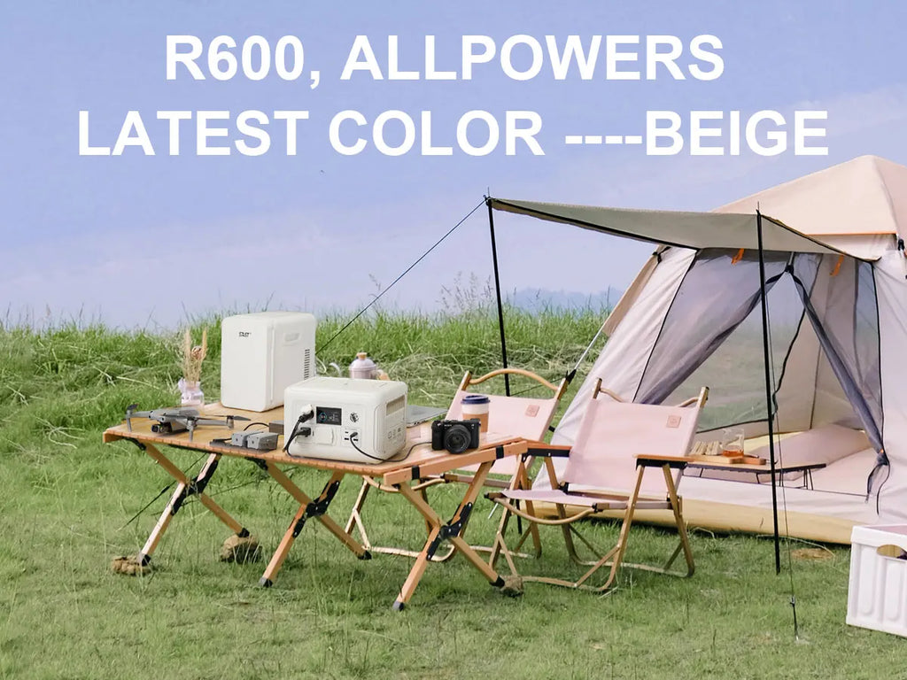 Portable Power Station 299Wh 600W LiFePO4 Battery for Travel Tidesmit