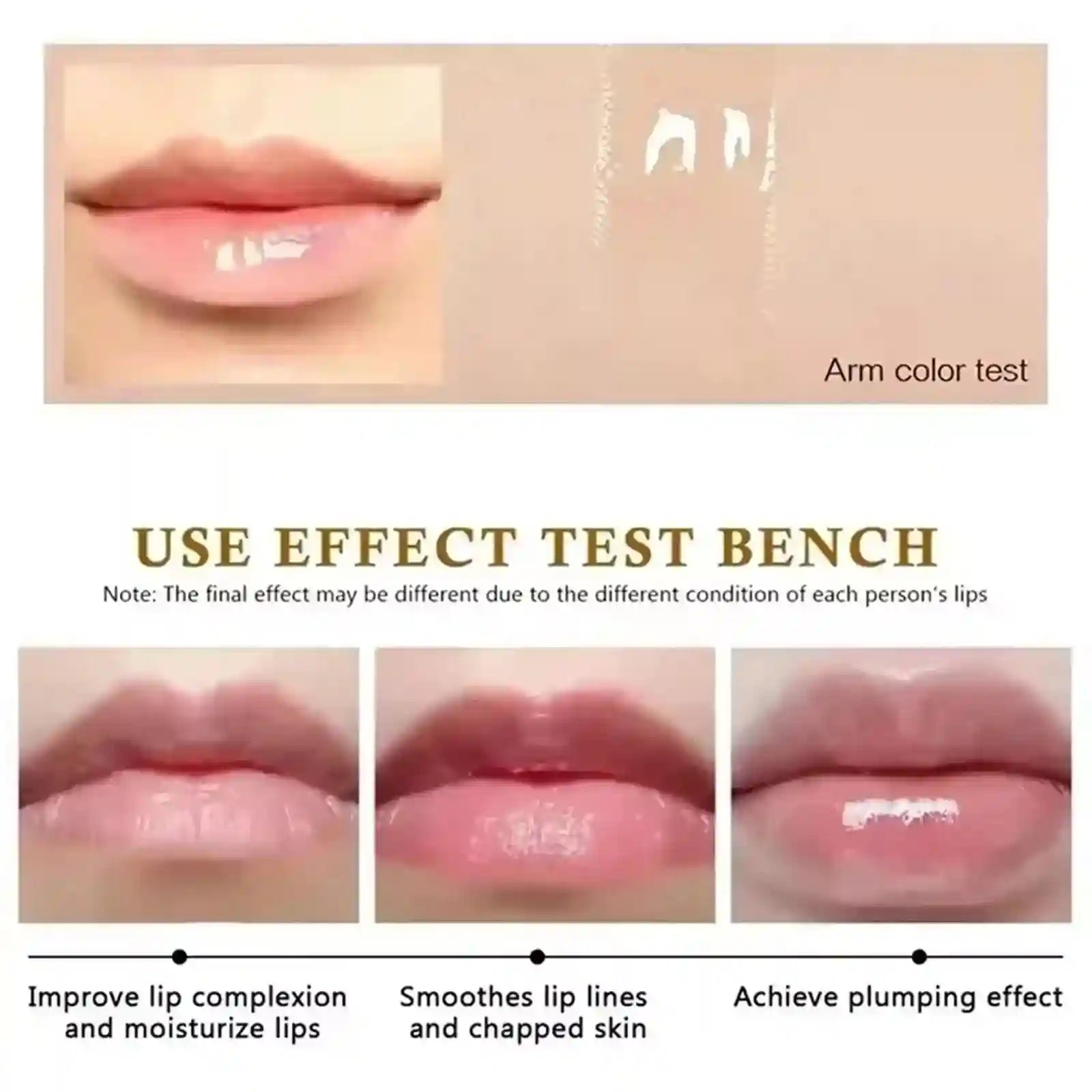 Lip Plumper Oil Serum for Voluminous Hydration - Tidesmit Lip Care Lip Care Tidesmit