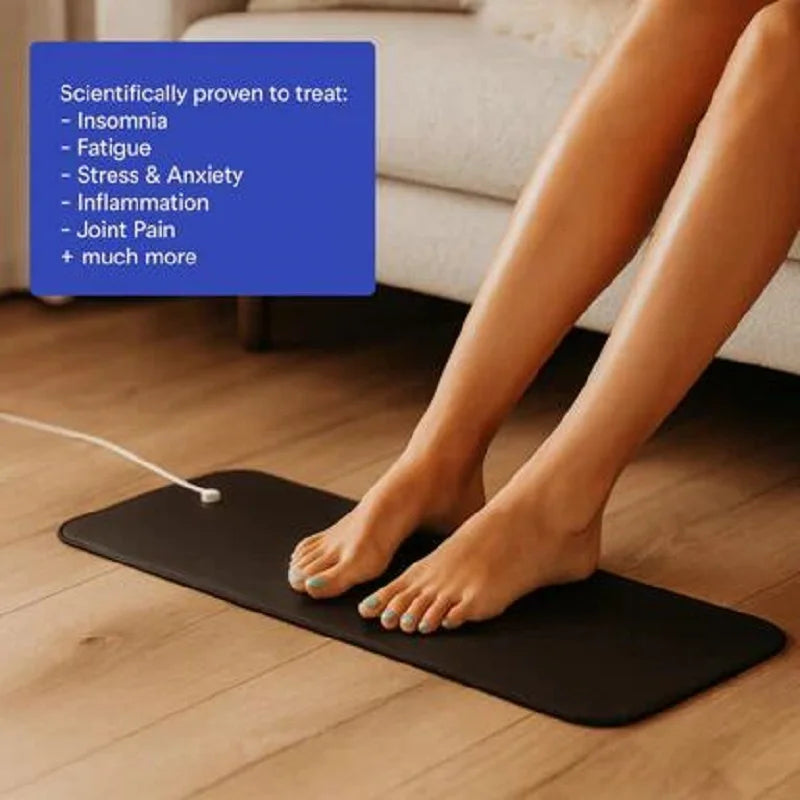 Grounding Mat for Better Sleep and Anxiety Relief 25x68cm - Tidesmit Massage Cushion Tidesmit