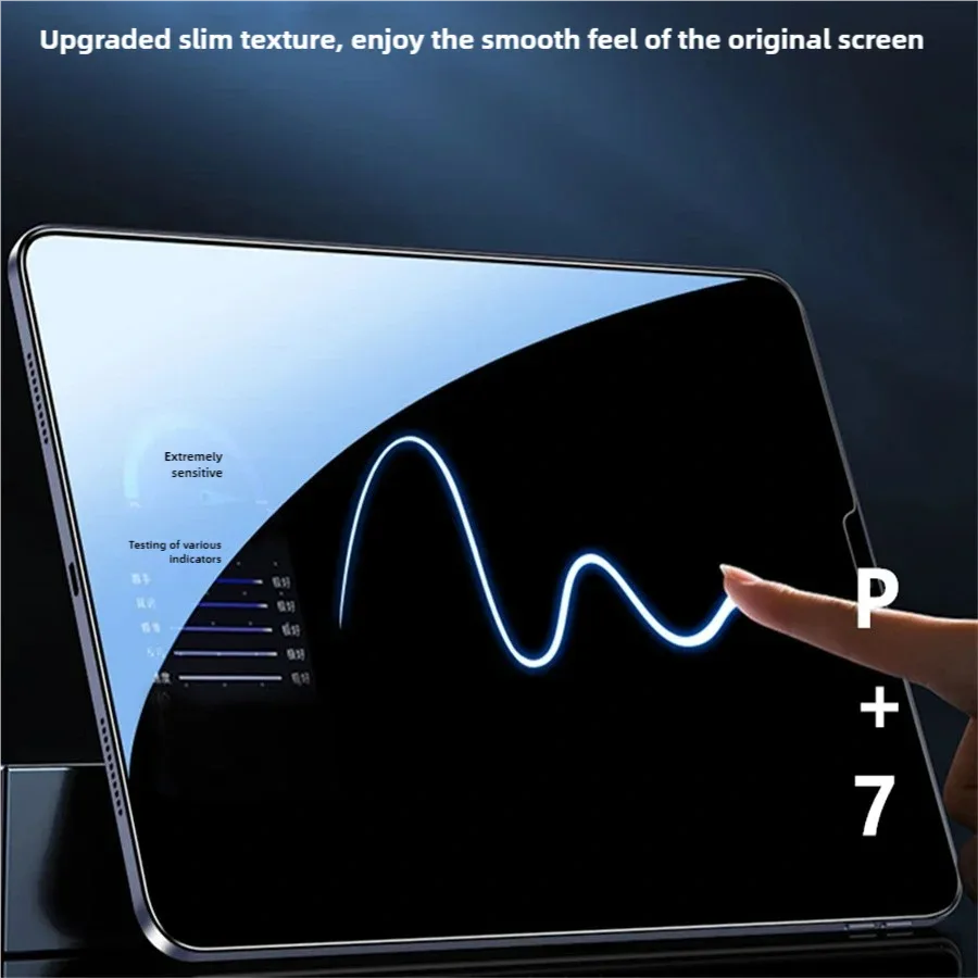 iPad Tempered Glass Screen Protector: 9H Hardness Anti-Scratch Shield Tidesmit