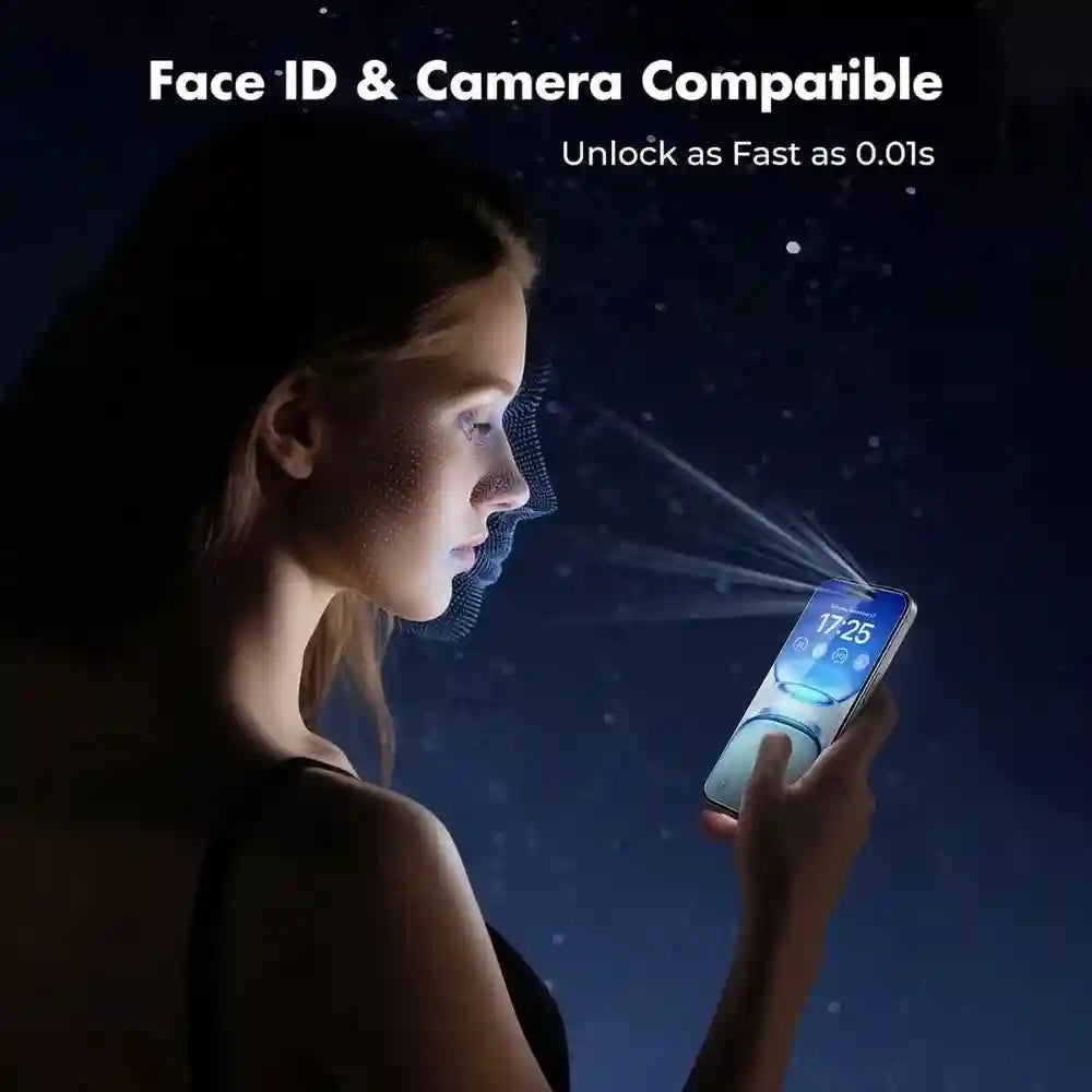 iPhone 17 Screen Protector Bundle: HD 9H Tempered Glass and Lens Guard AE Tidesmit