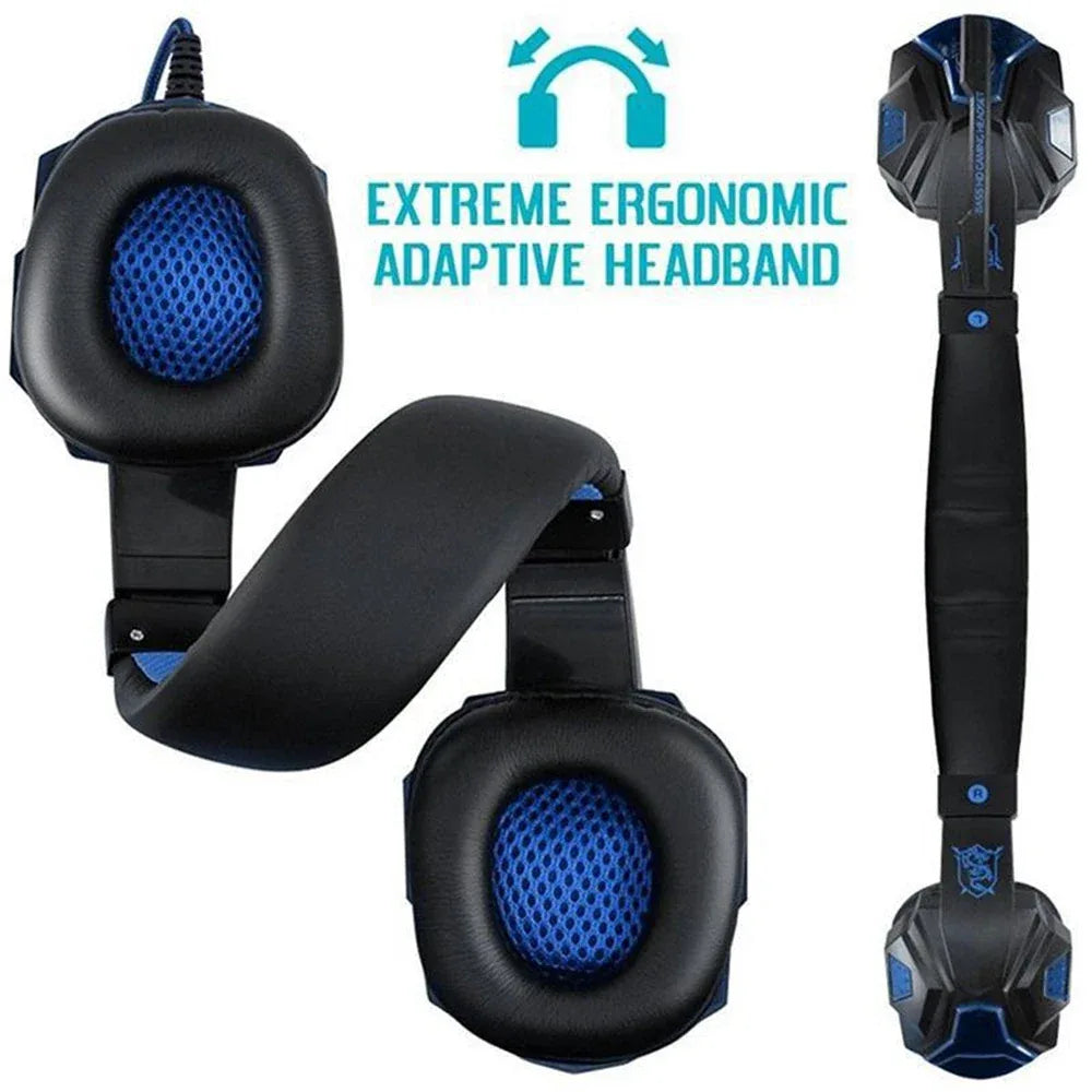 Tidesmit Wired Stereo Gaming Headphones with Microphone - 3.5mm Jack Tidesmit