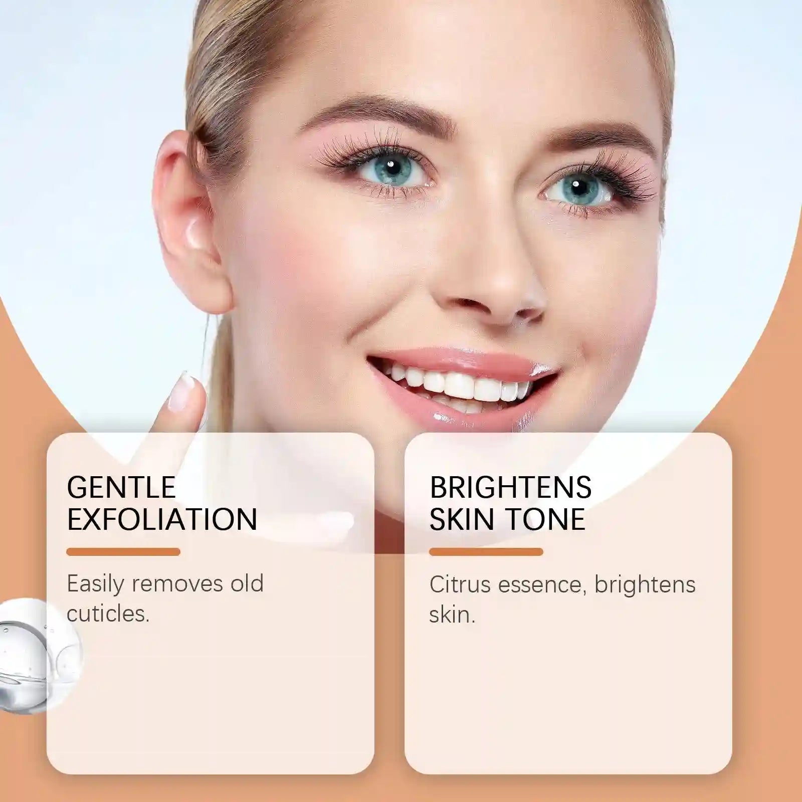 Orange Exfoliating Gel for Dark Spots and Smooth Skin - Tidesmit Scrubs Treatments Tidesmit