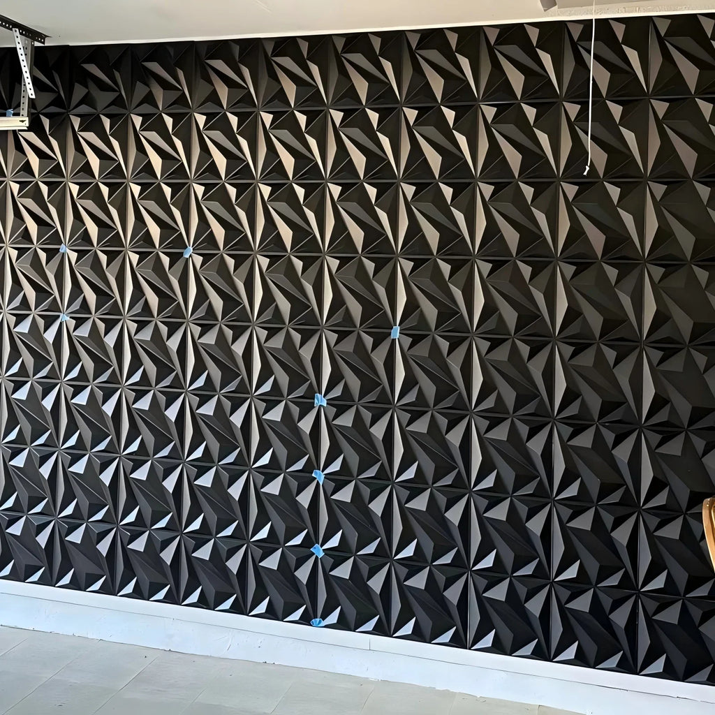 10PCS 30x30cm Wall Sticker 3D Wall Panels Indoor Wall Decoration For Living Room Bedroom Hotel Office Mural Tile-Panel-Mold