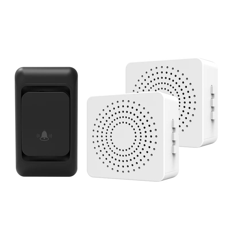USB Doorbell - Wireless Home Smart Ultra-Long-Range Remote Control Doorbell - USB Power Supply - Elderly Call Reminder Device