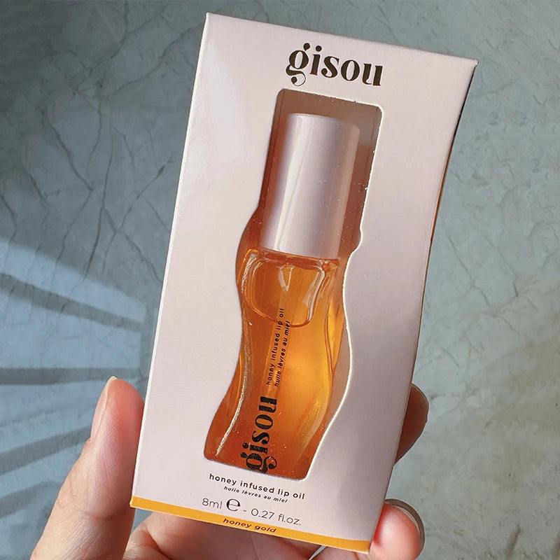 Moisturizing Lip Balm Oil Gloss – Hydrating Plumping Honey Gold Lip Care Honey Gold Tidesmit